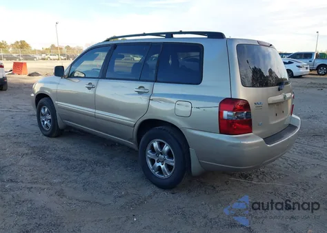 2006 Toyota Highlander V6 from USA, damaged, VIN JTEGP21AX60114296